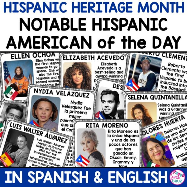 Hispanic Heritage Month Notable Hispanic American of the Day